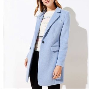 LOFT Baby Blue Coat